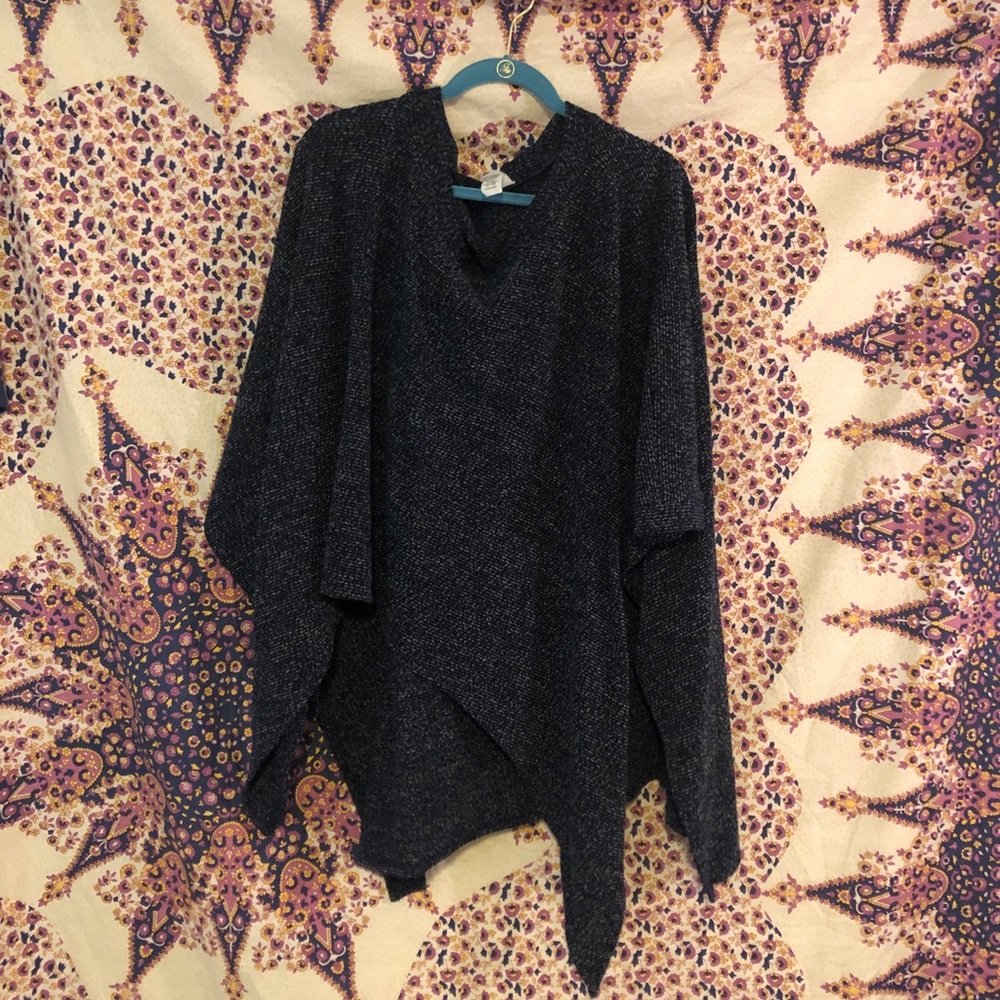 Oversized Navy Blue Sweater